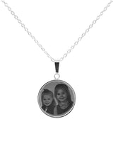 Personalised open locket in sterling silver